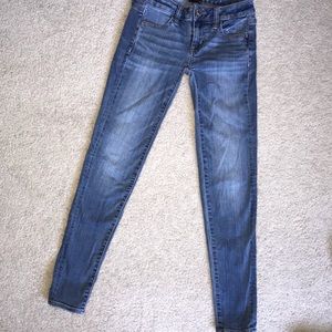 American Eagle Super Stretch jeans.